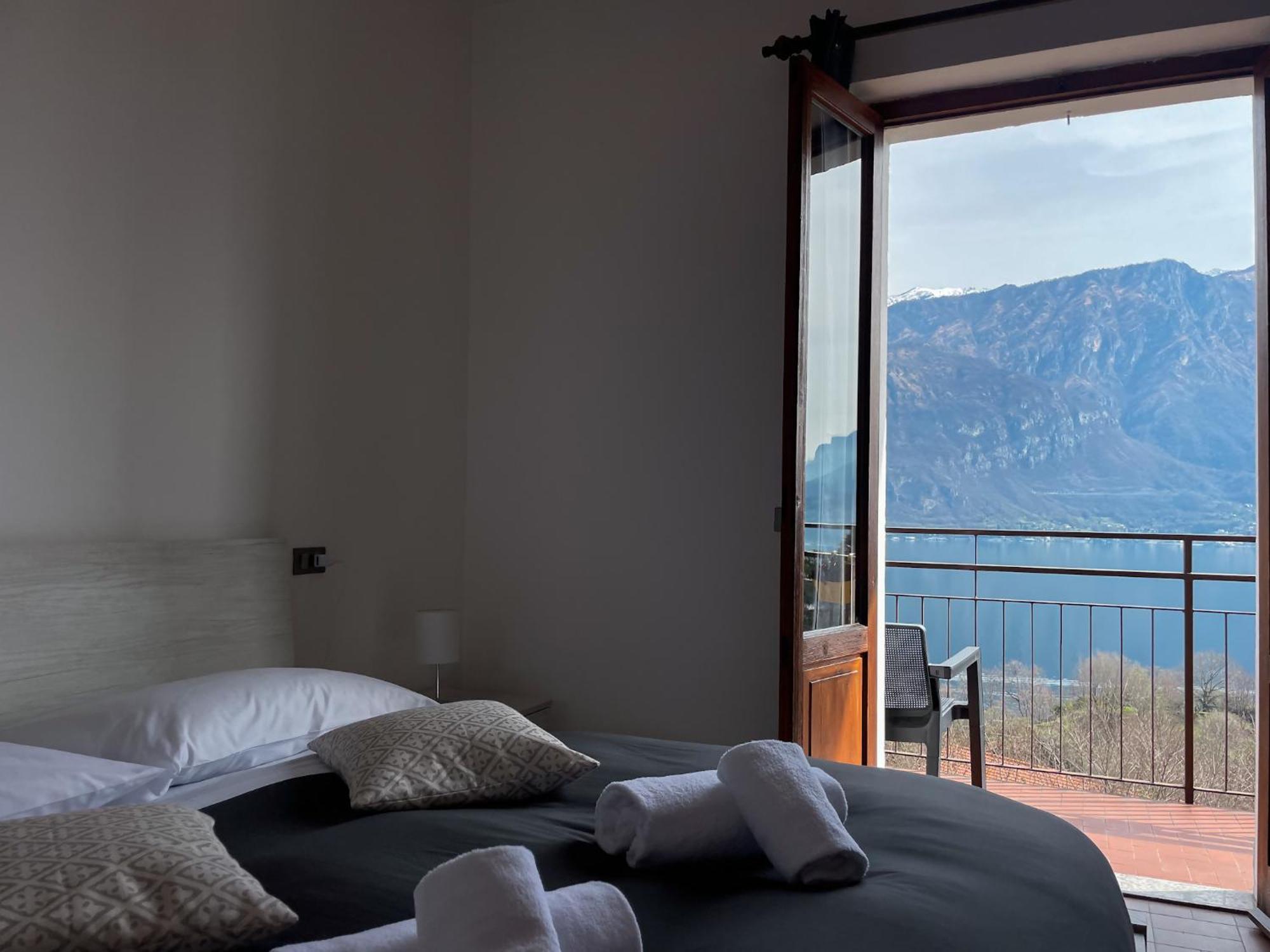 Appartamento Tivano Balcone Con Vista Lago Bellagio Extérieur photo