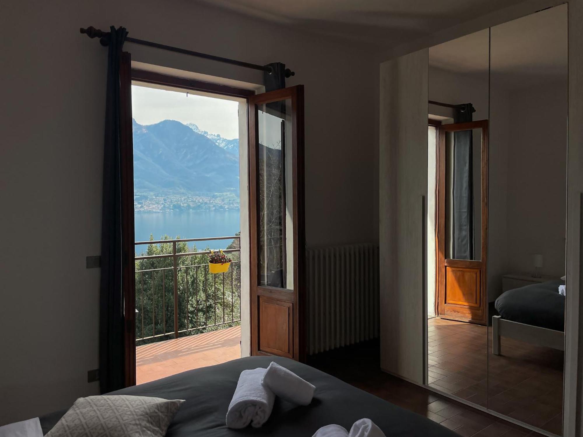 Appartamento Tivano Balcone Con Vista Lago Bellagio Extérieur photo